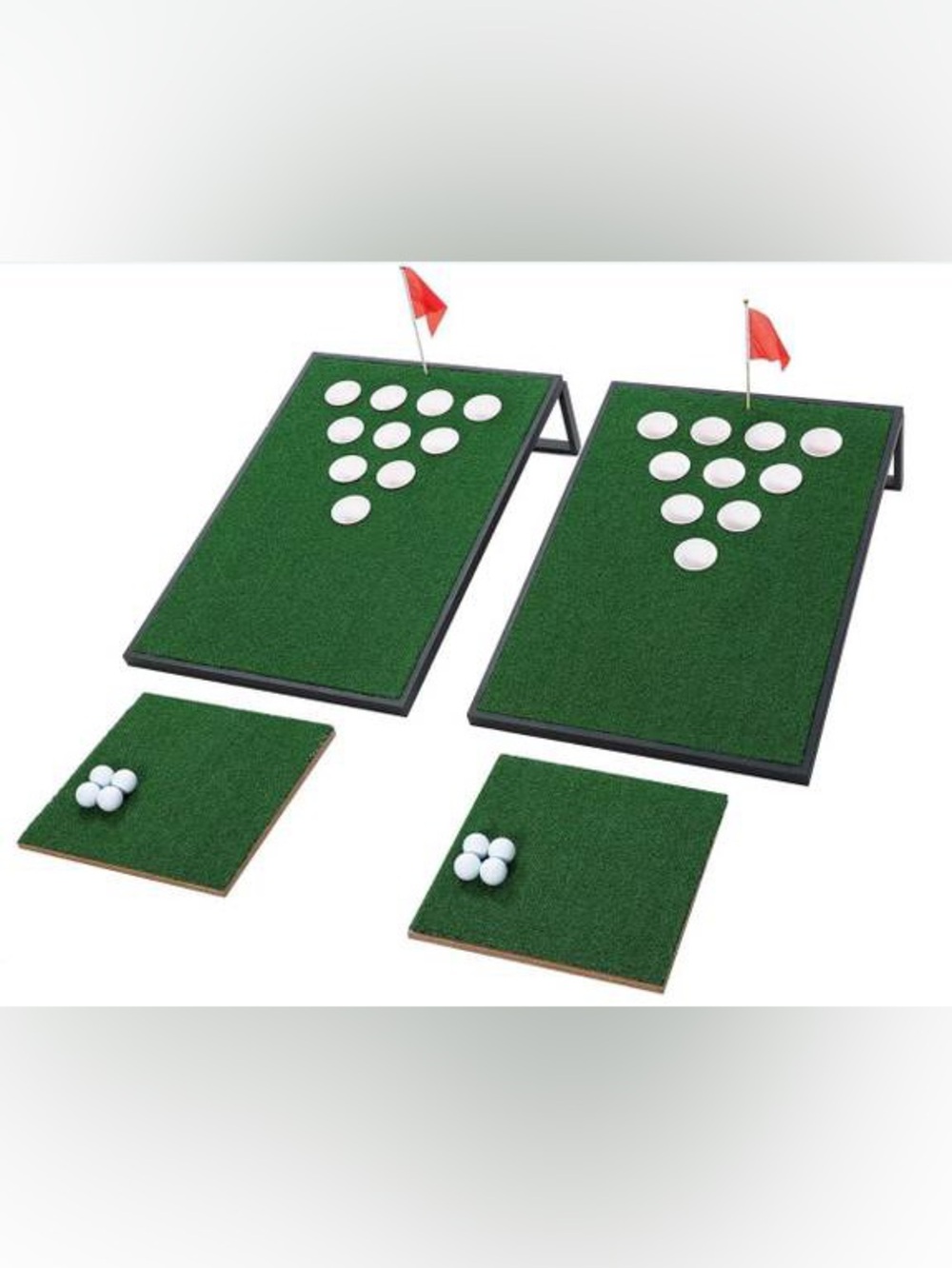 Beer Pong Golf - Enthusiast Golf Corn Hole Set Turf (PAIR) (NEW)
